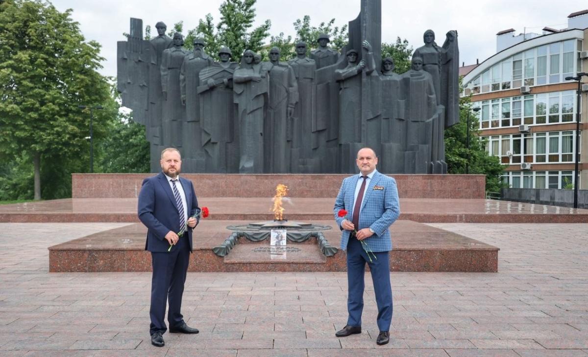 Член Президиума СР Вячеслав Калинин посетил Воронеж с рабочим визитом